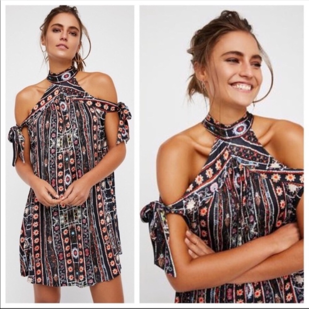 Free People Cheek to Cheek Mini Dress